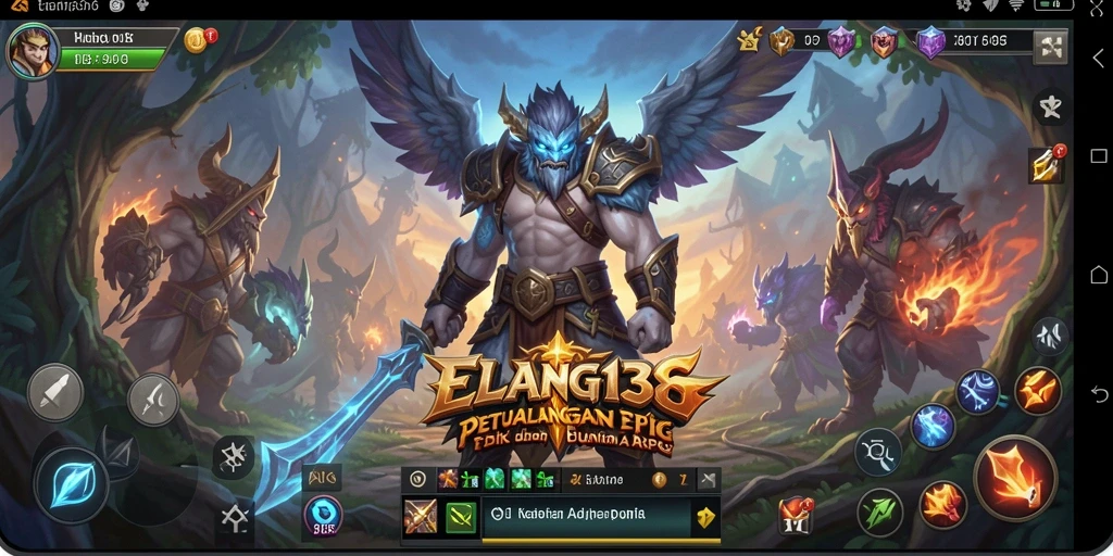 Screenshot dari gameplay seru <strong>ELANG138</strong> di dunia ARPG.