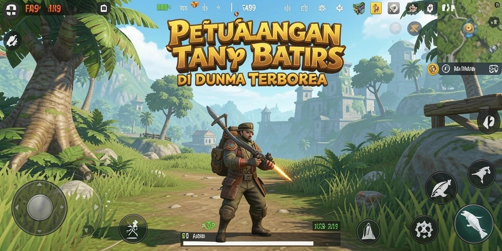 Tampak menakjubkan dengan berbagai petualangan di dunia terbuka.