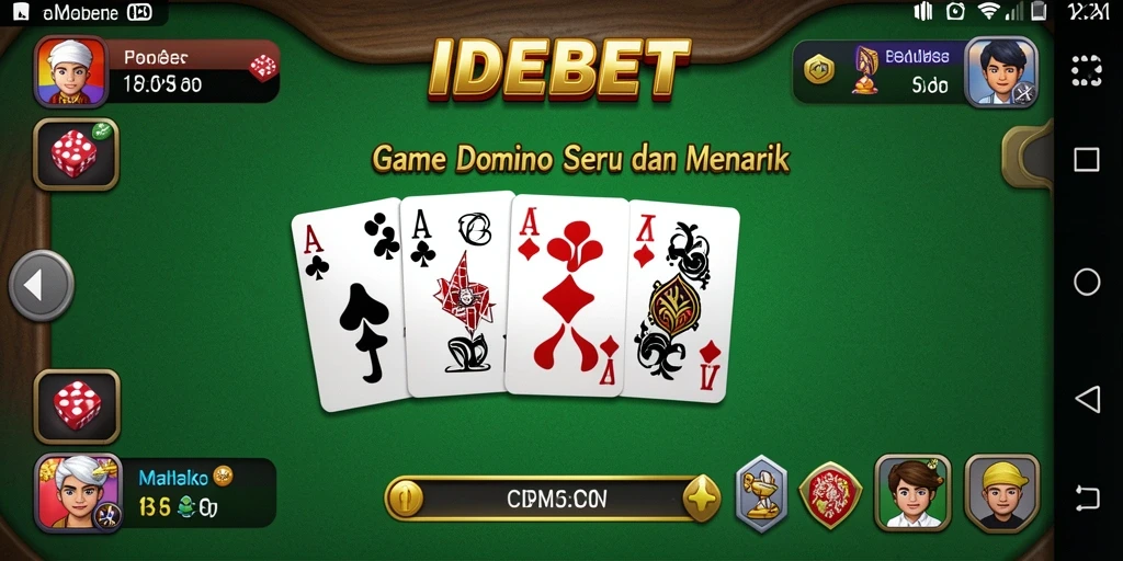 Tampilan menarik dari gameplay IDEBET yang seru dan menantang.
