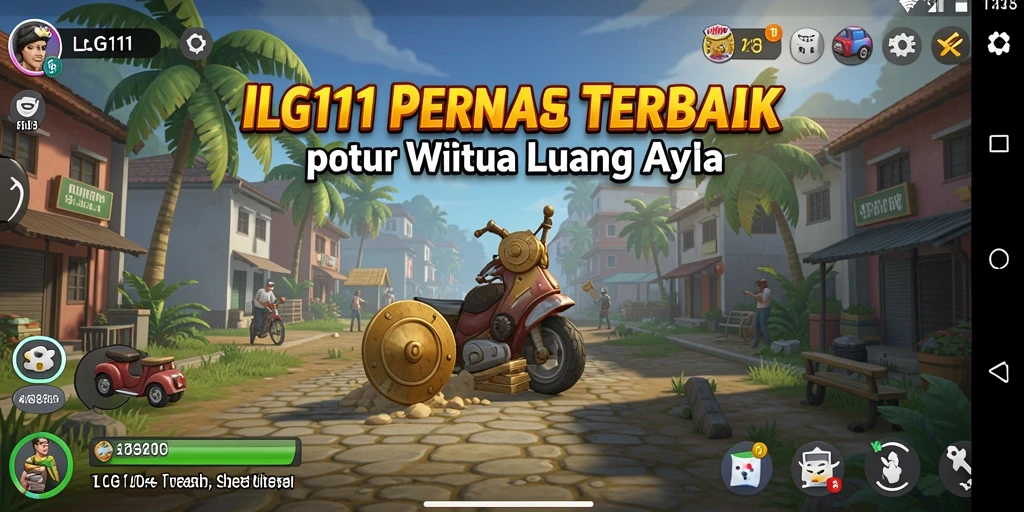 Tampilan gameplay LG111 yang menarik dan menghibur.