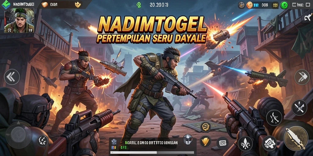 Tampilan seru pertempuran di arena NADIMTOGEL.