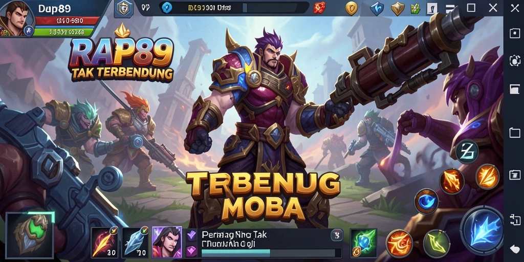 Tampilan seru dari pertempuran epik dalam RAP89.