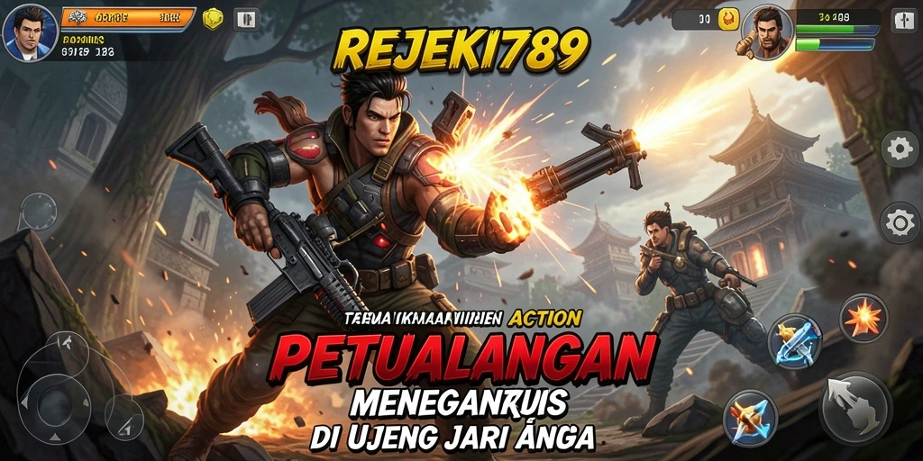 Tangkapan layar dari gameplay menegangkan REJEKI789.
