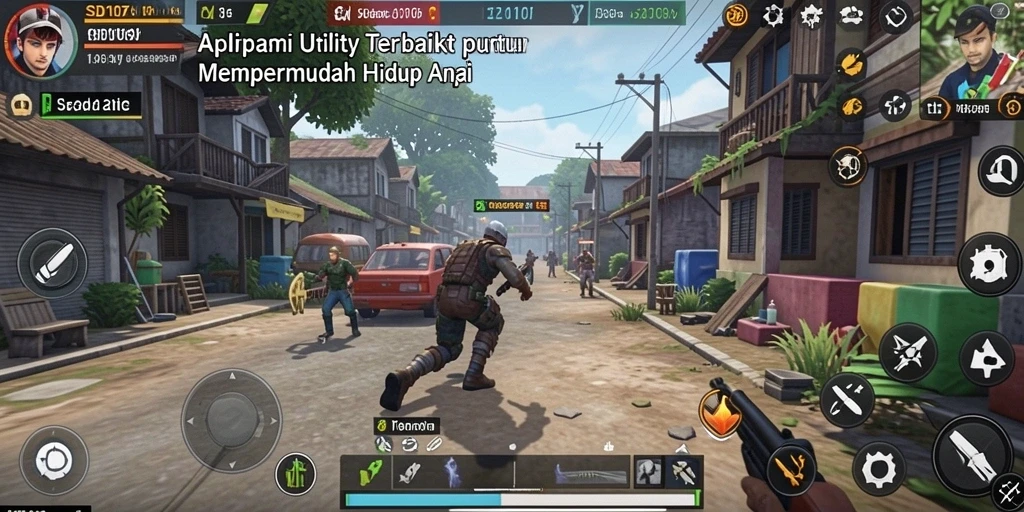 Tampilan antarmuka SD107 yang modern dan intuitif.