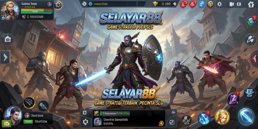 Tampilan menakjubkan dari pertempuran strategis dalam SELAYAR88.
