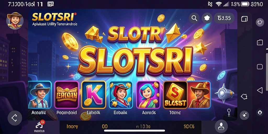 Tampilan antarmuka SLOTSRI yang modern dan intuitif.