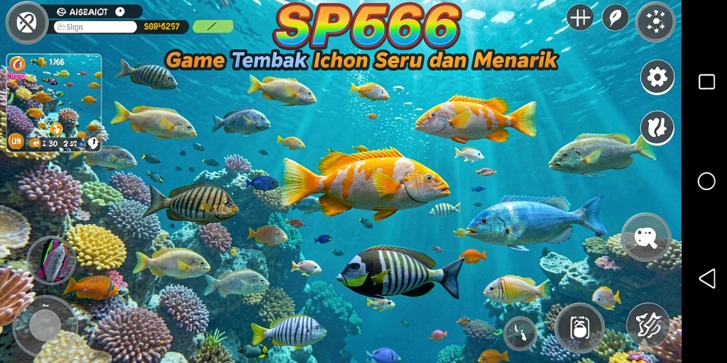 Gameplay seru menangkap ikan di SP666.